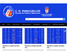 Tablet Screenshot of cdparacuellos.com